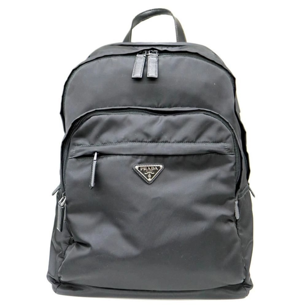 Prada Black Daypack Backpack Rucksack - Picture 2 of 6